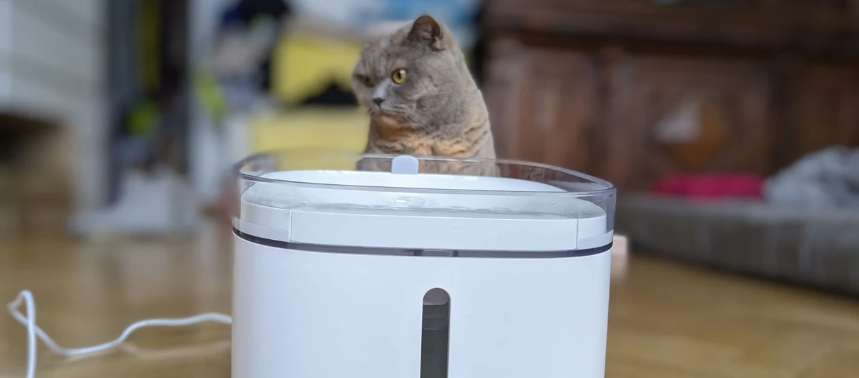 Twój kot kupowałby Xiaomi Smart Pet Fountain. Chyba że nie