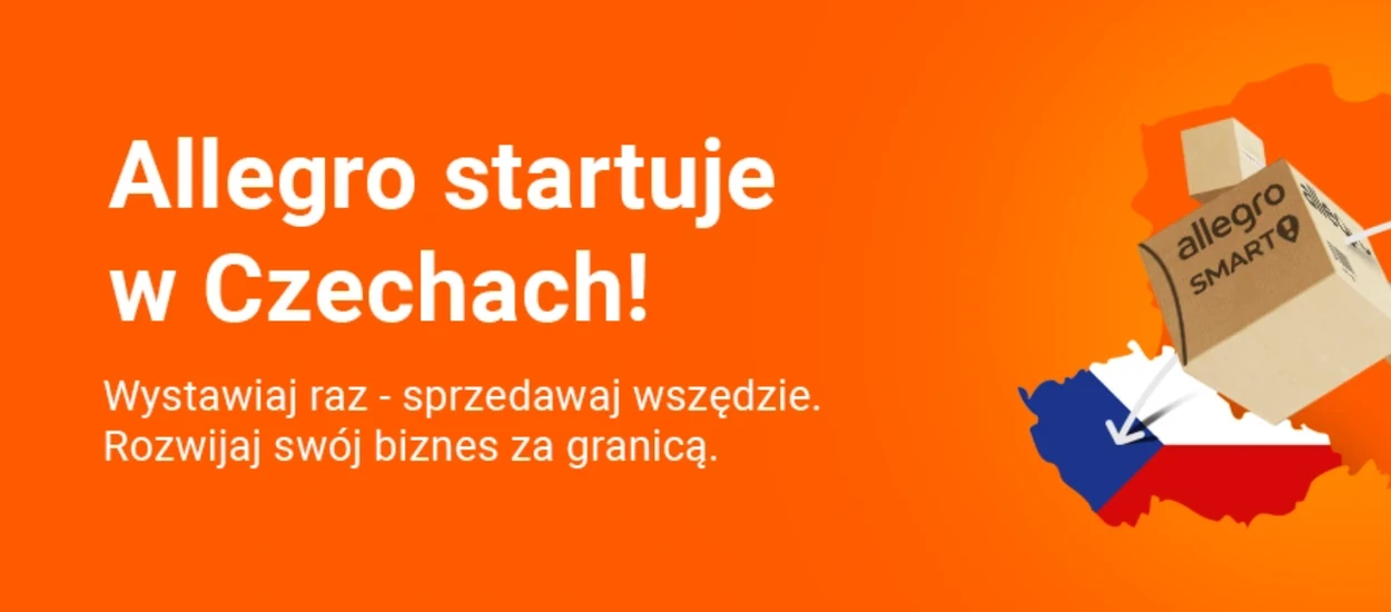 Allegro startuje w Czechach - szansa na nowy rynek zbytu dla polskich sprzedawców