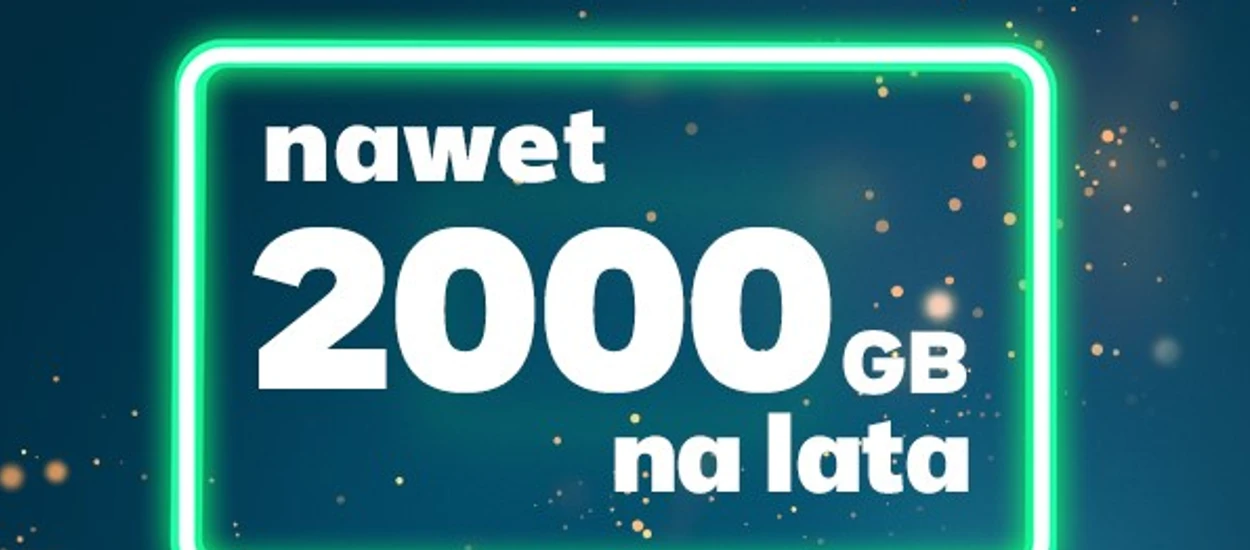 Nowa oferta na kartę w Plus - nowy pakiet i 2000 GB na lata