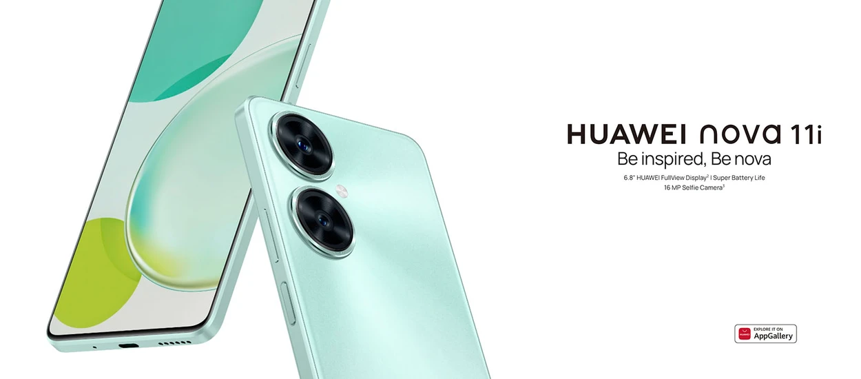 HUAWEI nova 11i debiutuje w Polsce. Teraz kupicie go taniej!