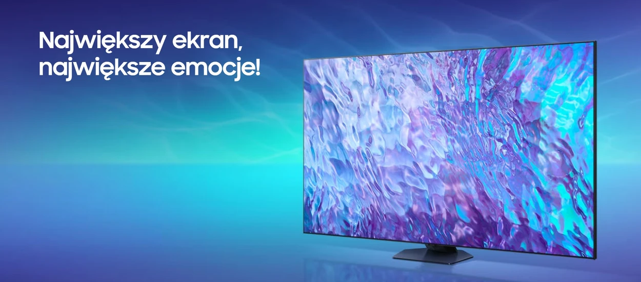 Nowe telewizory Samsung Q80C 98” z darmową kalibracją