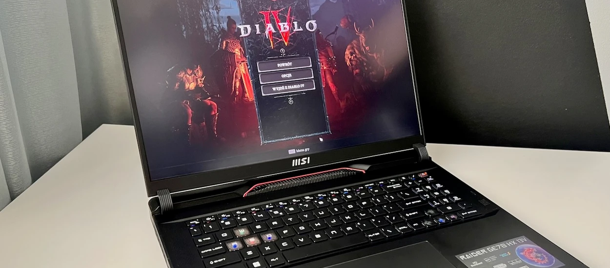 Grałem w Diablo IV na niezwykłym laptopie. Jeszcze długo pozostanę pod wrażeniem