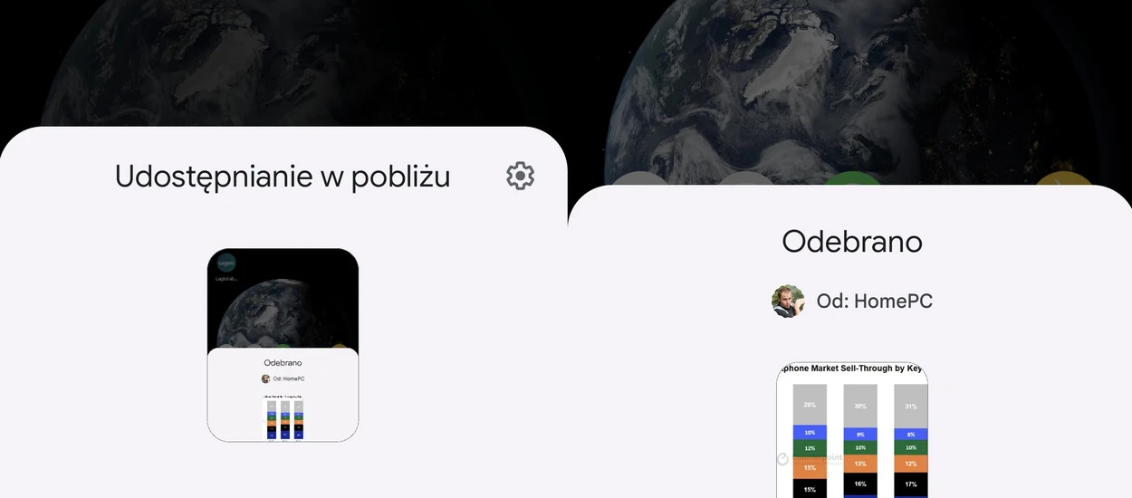 Nearby Share już dla wszystkich, tak prześlesz pliki między PC, a Androidem