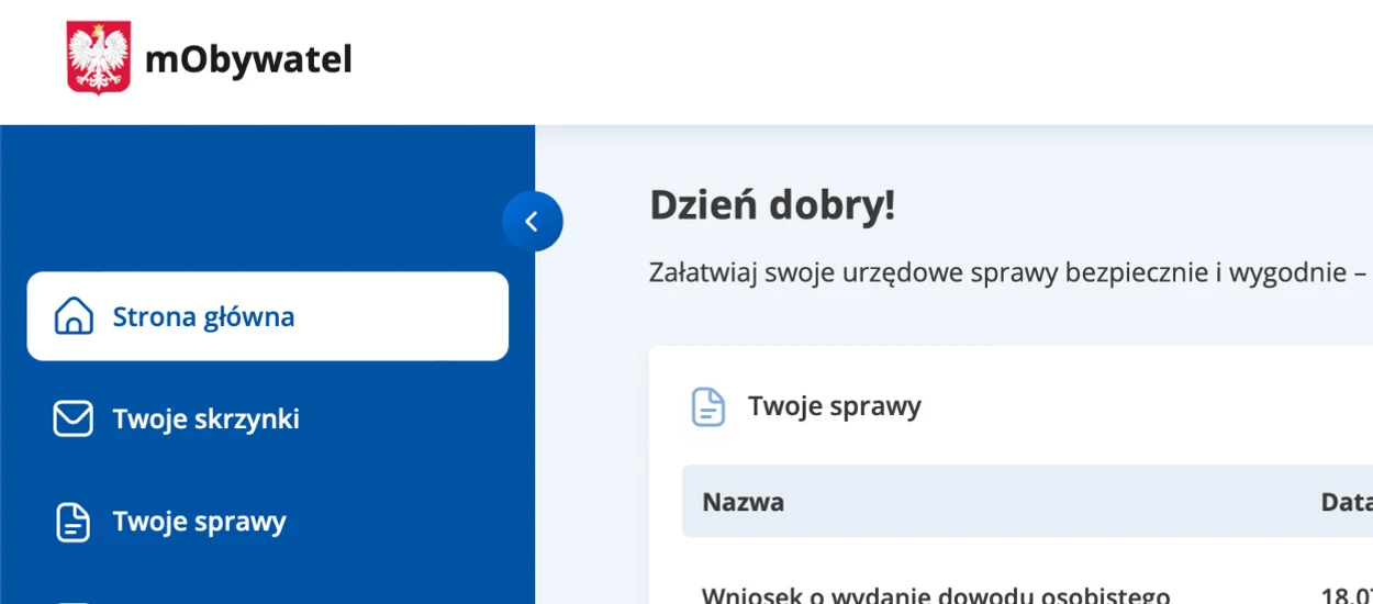 mObywatel 2.0 także w przeglądarce. To tu załatwisz wiele spraw urzędowych