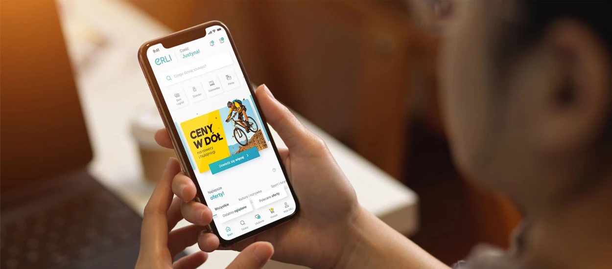 ERLI z aplikacją mobilną. Wygodne zakupy z telefonu