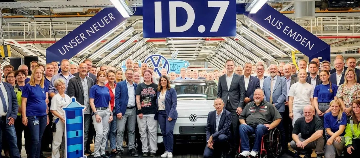 Volkswagen rozpoczął produkcję ID.7, trafi do salonów jesienią