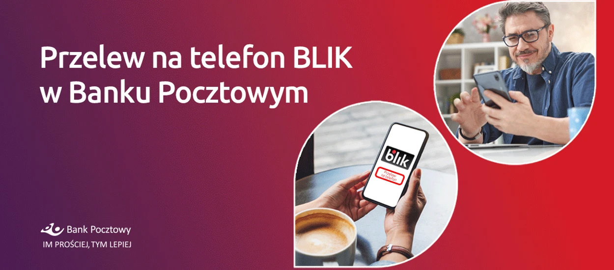 Bank Pocztowy wprowadza BLIK na telefon