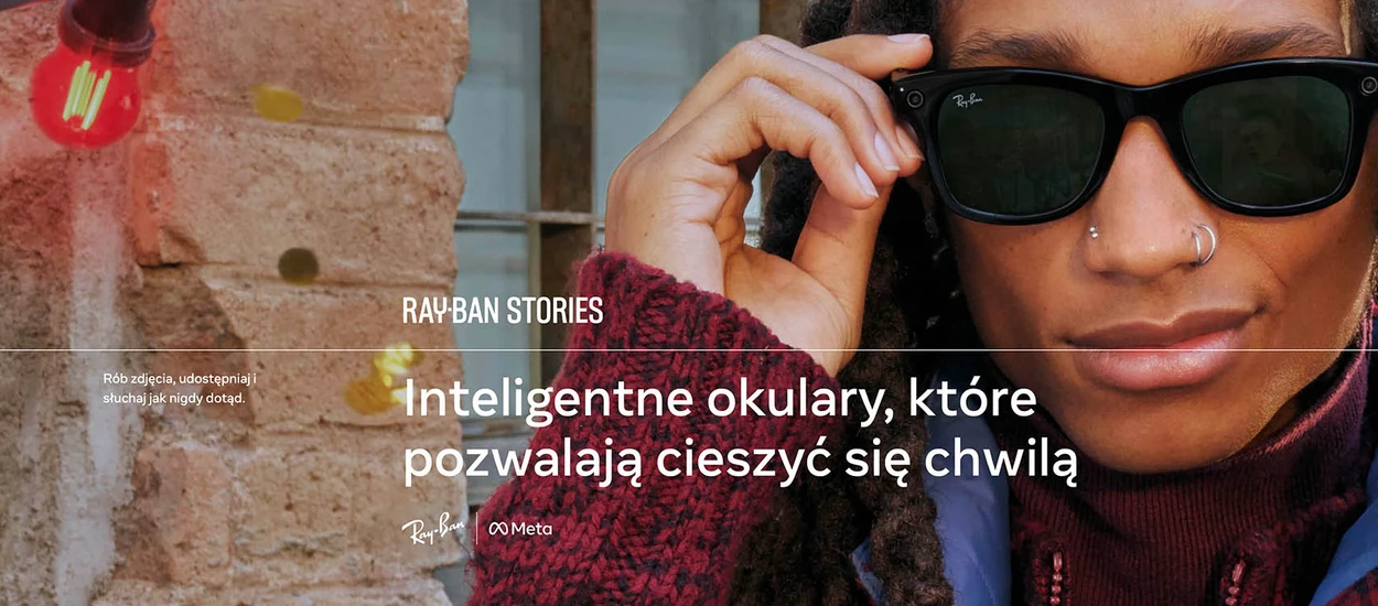 Oto nowe okulary Ray-Ban, z których będziesz mógł... streamować!