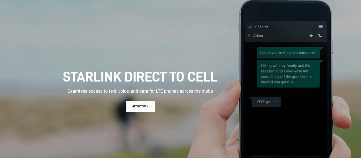 Starlink już niedługo będzie dostępny na smartfonach z LTE