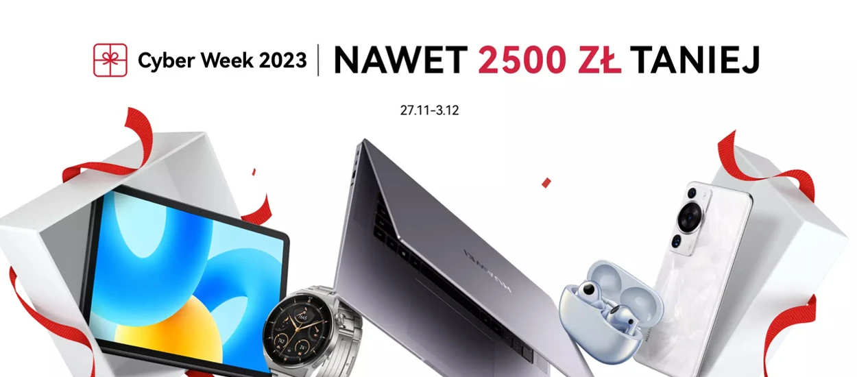 To nie koniec Black Friday. Huawei przedłuża swoją promocję o tydzień!