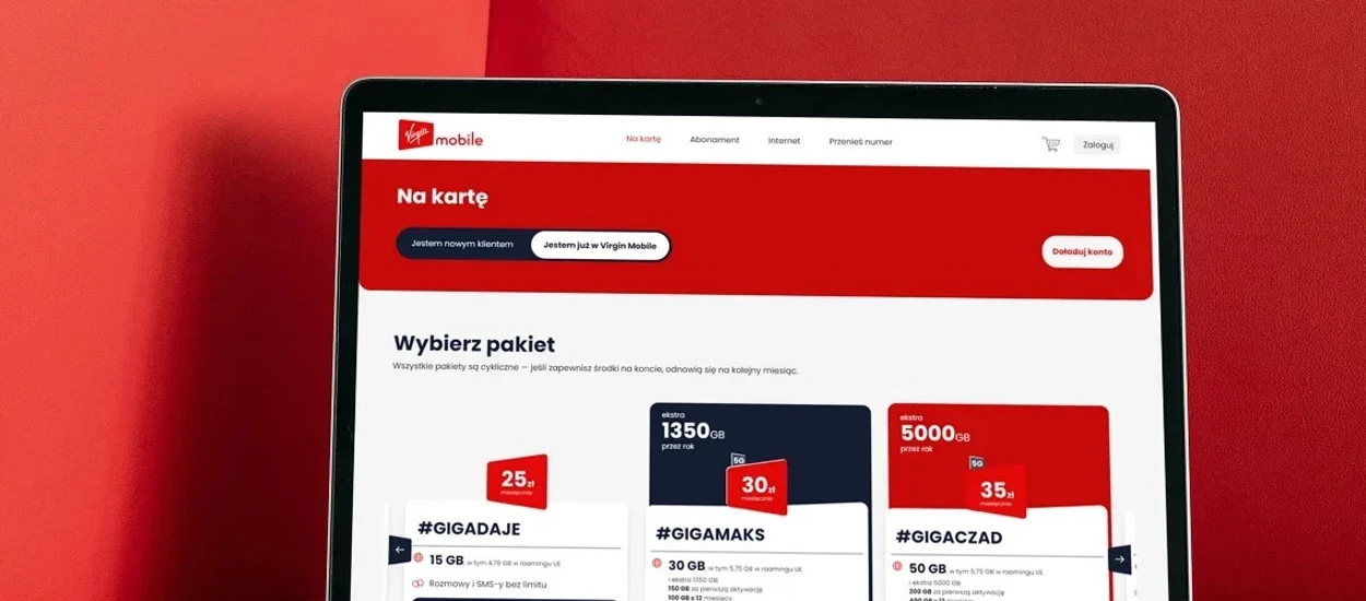 Virgin Mobile konkurencji się nie kłania. Pakiet bez limitu za 9 złotych!