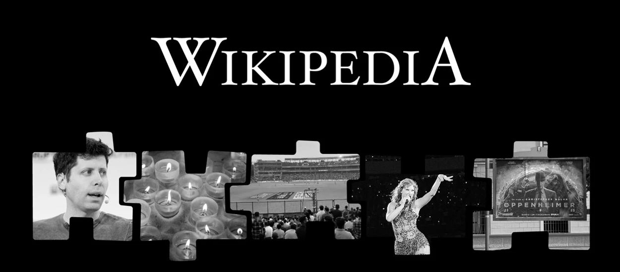 Tego najczęściej szukaliśmy w Wikipedii. Zaskoczeni?