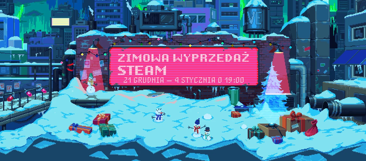 Zima z grami jeszcze nigdy nie była taka gorąca. Trwa ostatnia w tym roku wyprzedaż Steam