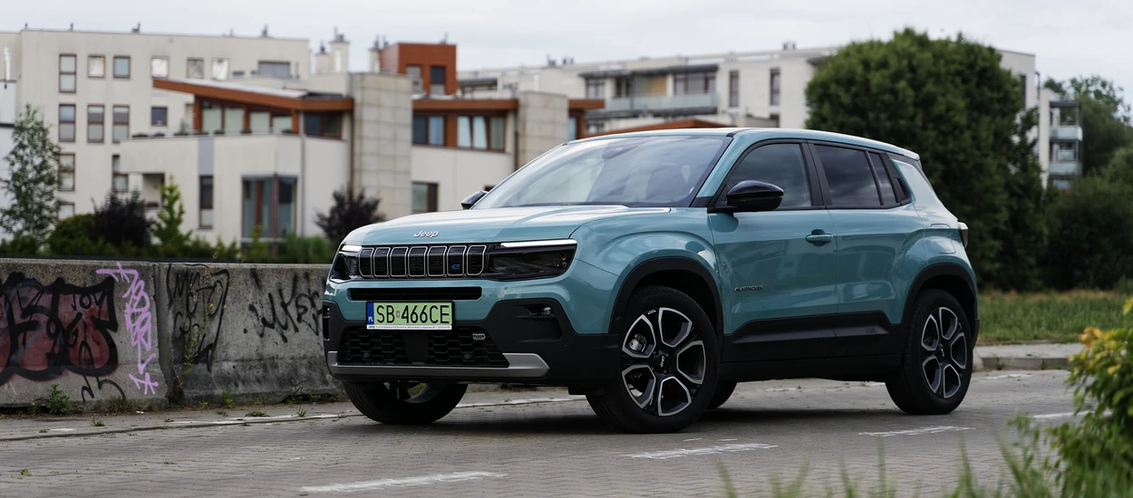 Jeep Avenger Electric: oszczędna platforma e-CMP2. Zasięg, zużycie energii. Test