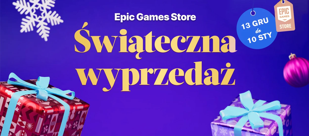 17 darmowych gier na Święta. Epic Games Store rozpieszcza graczy