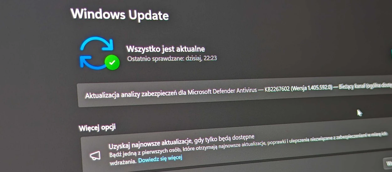 Czekam na tę funkcję w Windows 11 z utęsknieniem. Koniec restartów