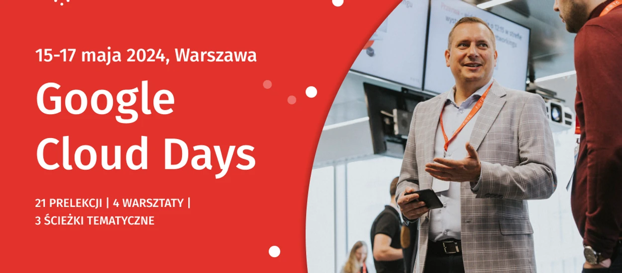 Kolejna edycja konferencji Google Cloud Days już w maju!