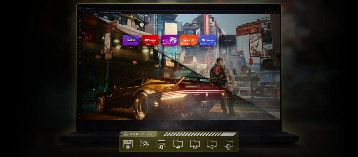 Chcesz mieć przeglądarkę niczym z Cyberpunk 2077? Teraz to możliwe