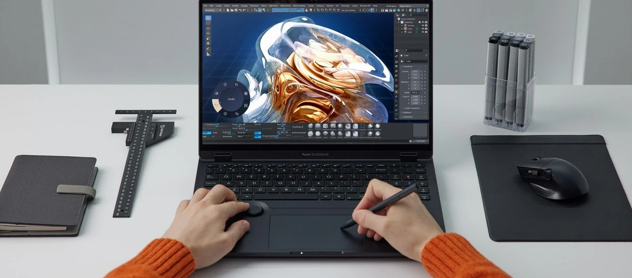 ASUS ProArt Studiobook 16 OLED to wymarzony komputer dla twórców