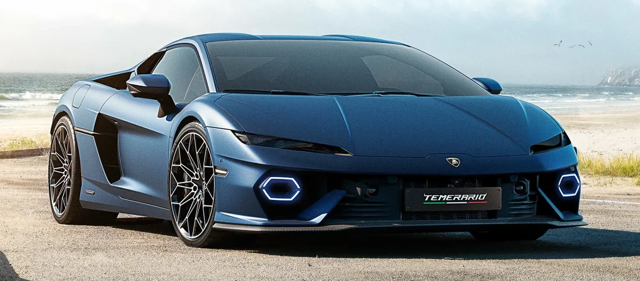 Lamborghini Temerario - hybrydowy, ale lekki następca Huracana