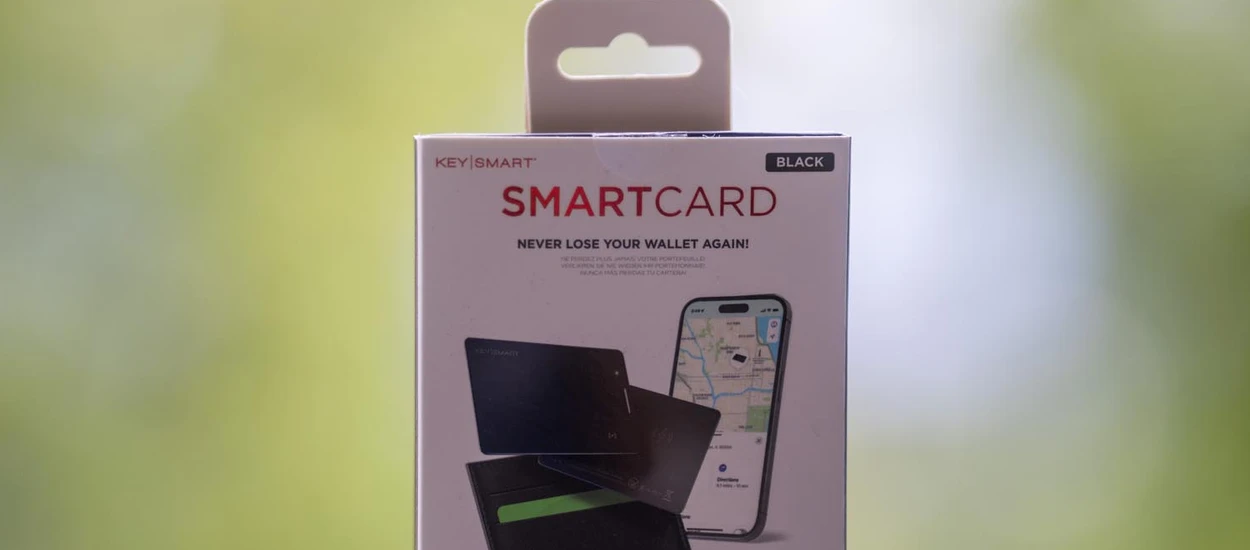 SmartCard - recenzja. KeySmart zrobił lokalizator fajniejszy od AirTaga