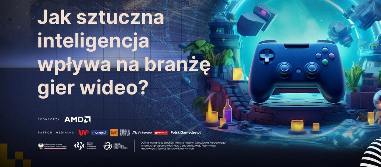 Zapomnij o nudnych procesach, niech zrobi to AI. Podsumowanie AI x GAMEDEV advanced by AMD