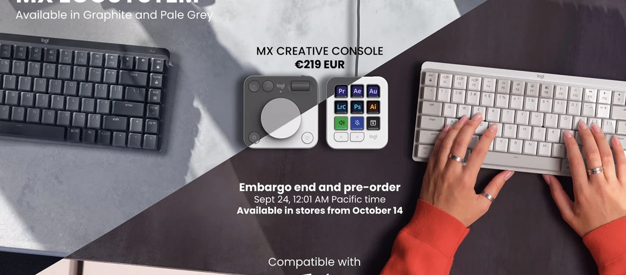 MX Creative Console - Logitech ma odpowiedź na Stream Decka