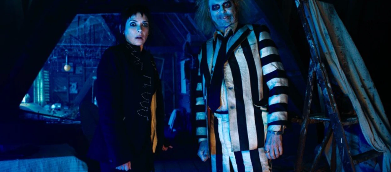 Beetlejuice Beetlejuice: tutaj obejrzysz hit Burtona bez wychodzenia z domu