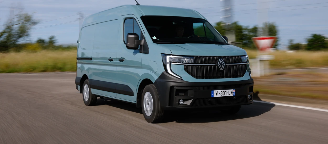 Elektryczny Renault Master E-Tech: zasięg do 460 km nie tylko dla kurierów