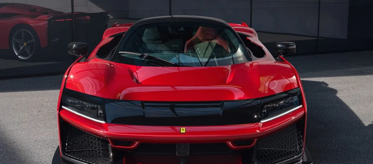 Ferrari F80 ma tylko V6 pod maską i silniki elektryczne. Ale i tak jest piękne