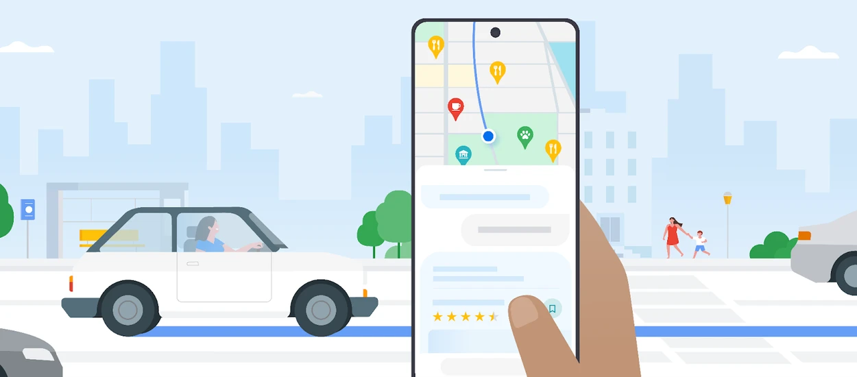 Sztuczna inteligencja trafia do Map Google. Pokochacie te zmiany