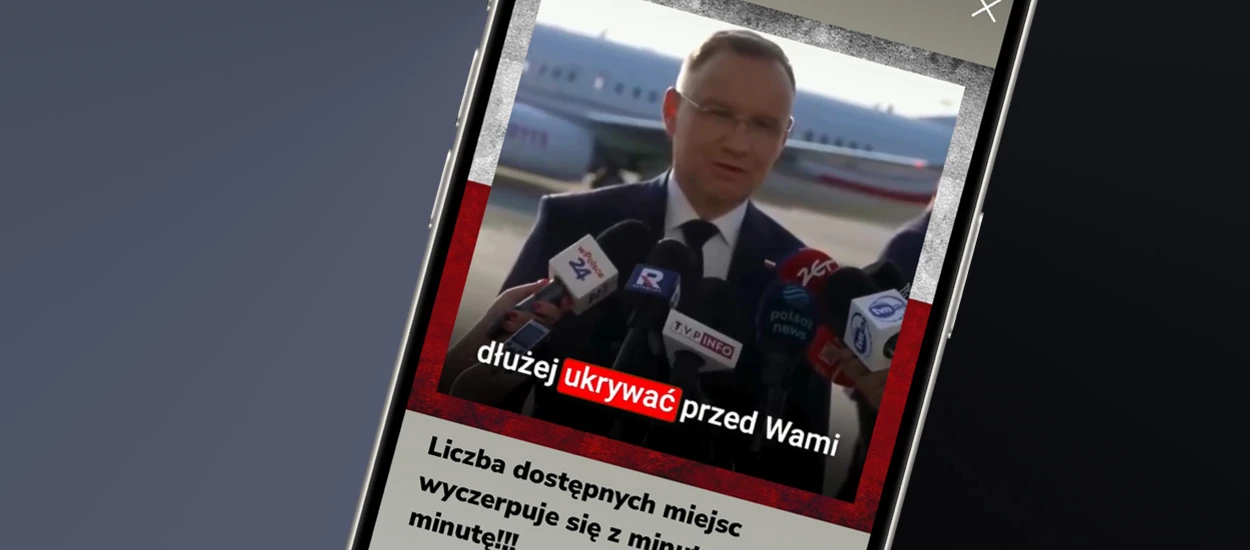 Polacy bezczelnie nabijani w butelkę. W tle prezydent Duda