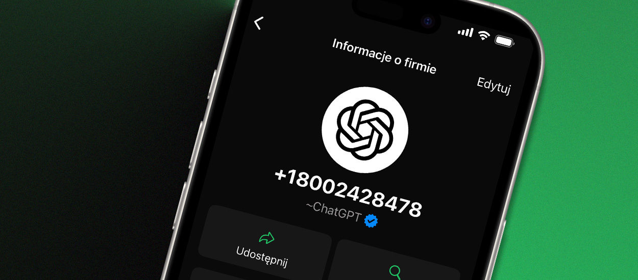 ChatGPT zawitał do WhatsApp. O czym z nim pogadasz?