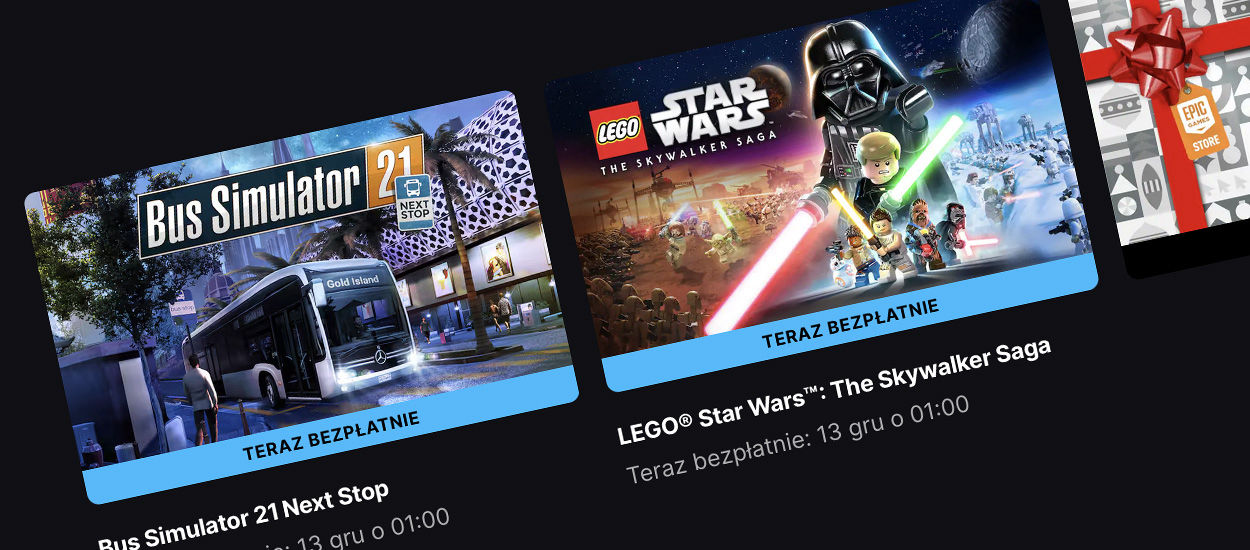 Mikołajkowa petarda od Epic Games Store. Takich hitów jeszcze nie było