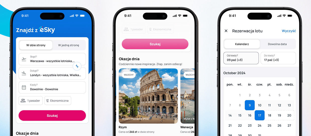 Popularna aplikacja do zarządzania podróżami stała się jeszcze lepsza. Co nowego w eSky?
