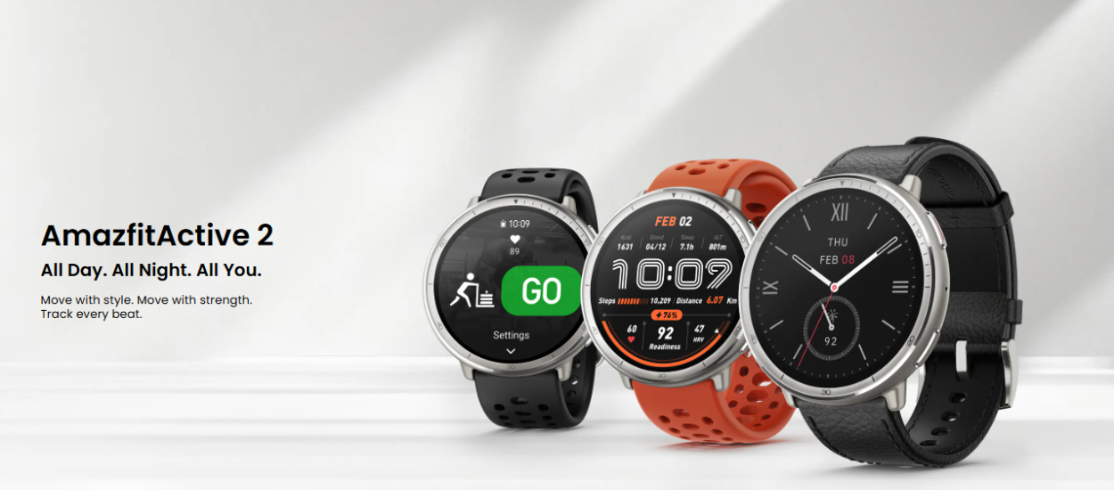 Oto Amazfit Active 2. Ogromne zaskoczenie możliwościami i ceną!