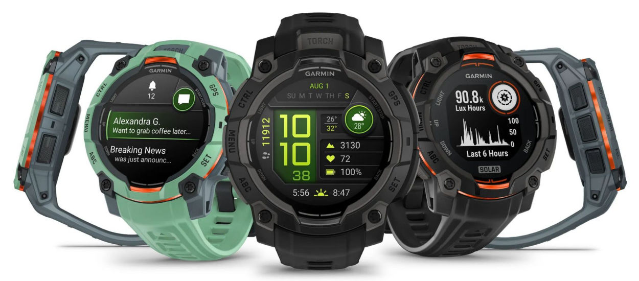 Garmin Instinct 3 z ekranem AMOLED. Wygląda przecudnie