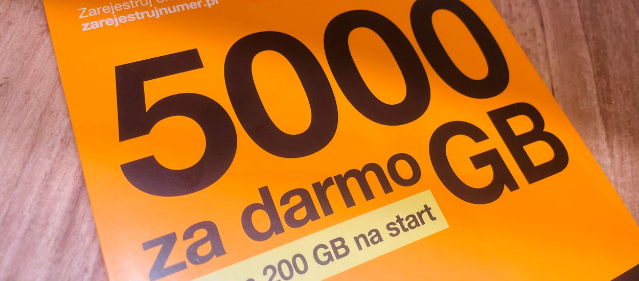 Na Allegro kwitnie sprzedaż starterów Orange za 50 zł - u nas macie to za darmo