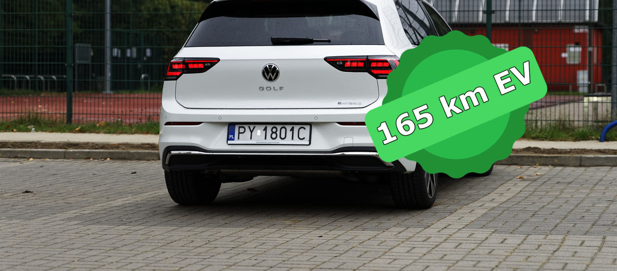 Volkswagen Golf TSI eHybrid: elektryczny zasięg na 165 km. Hybryda Plug-In – test