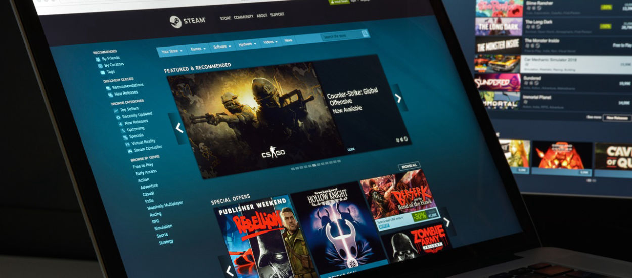 Steam pobił ważny rekord. Tak dobrze jeszcze nie było