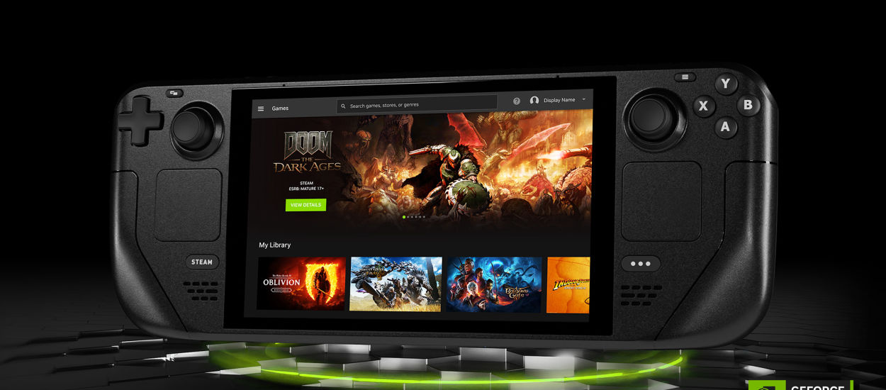 Natywna aplikacja GeForce Now na Steam Decka już jest! Oto jak działa