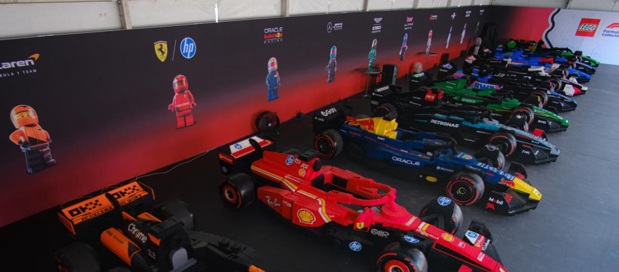 Szczęka na podłodze. To pierwszy taki wyścig LEGO