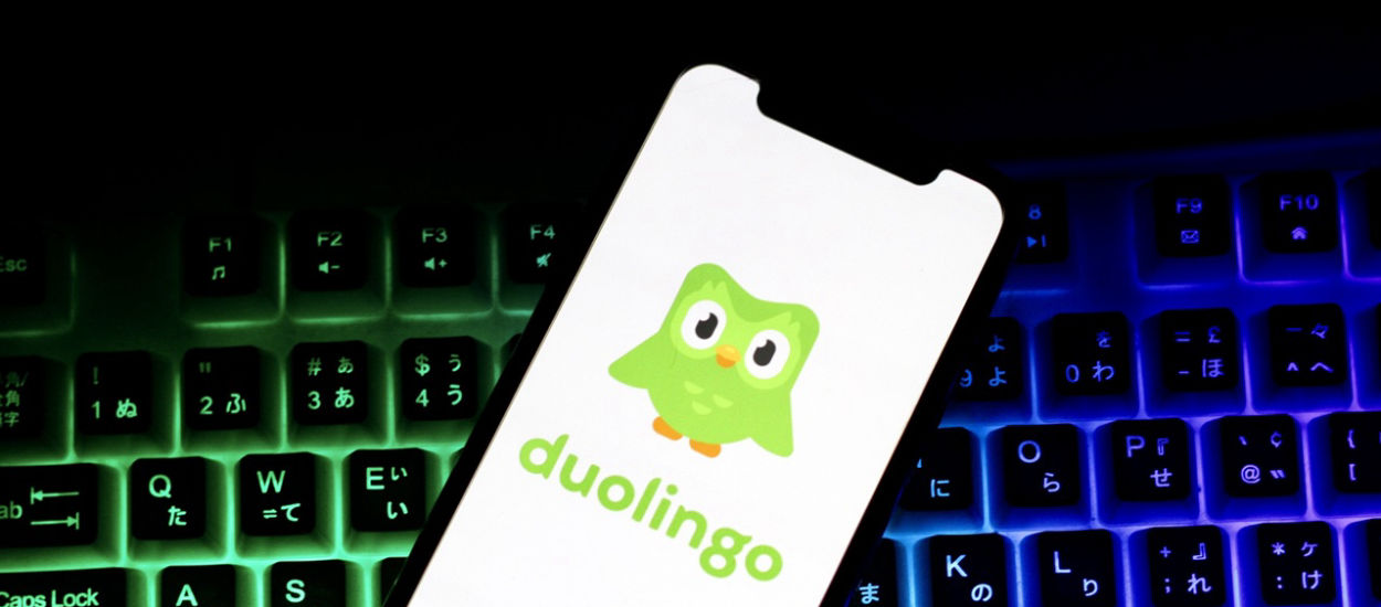 To już się dzieje. Kursy Duolingo są tworzone przez AI