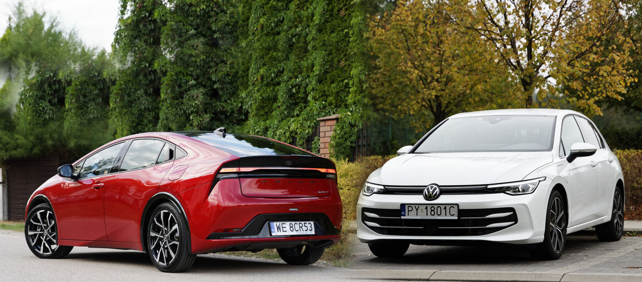Która hybryda lepsza? Volkswagen Golf 1.5 TSI eHybrid kontra Toyota Prius Plug-In Hybrid – test