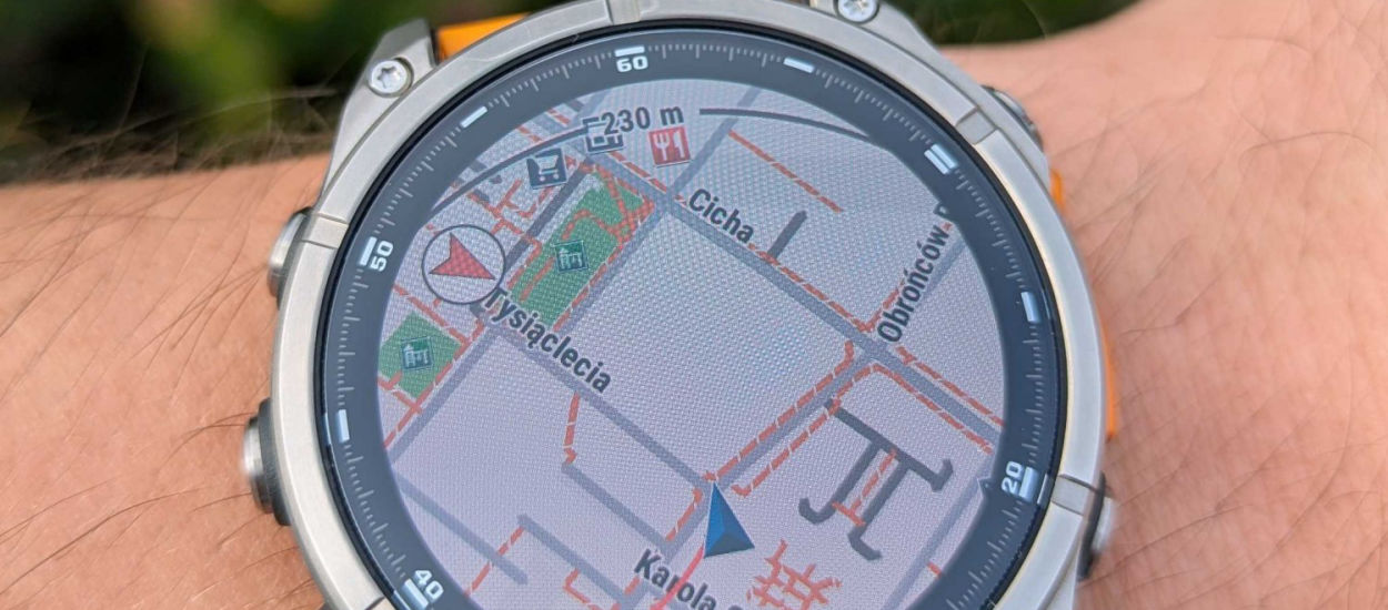 Mapy Google trafią na zegarki Garmin