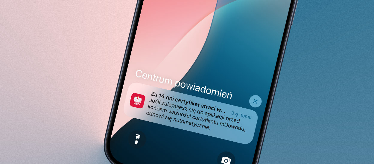mObywatel z ważnym komunikatem. Nie ignoruj go