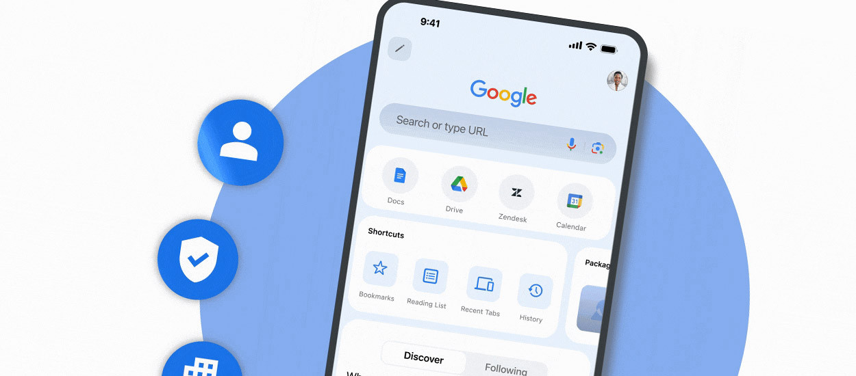 Chrome na iPhonie z funkcją, z której będziesz chciał korzystać