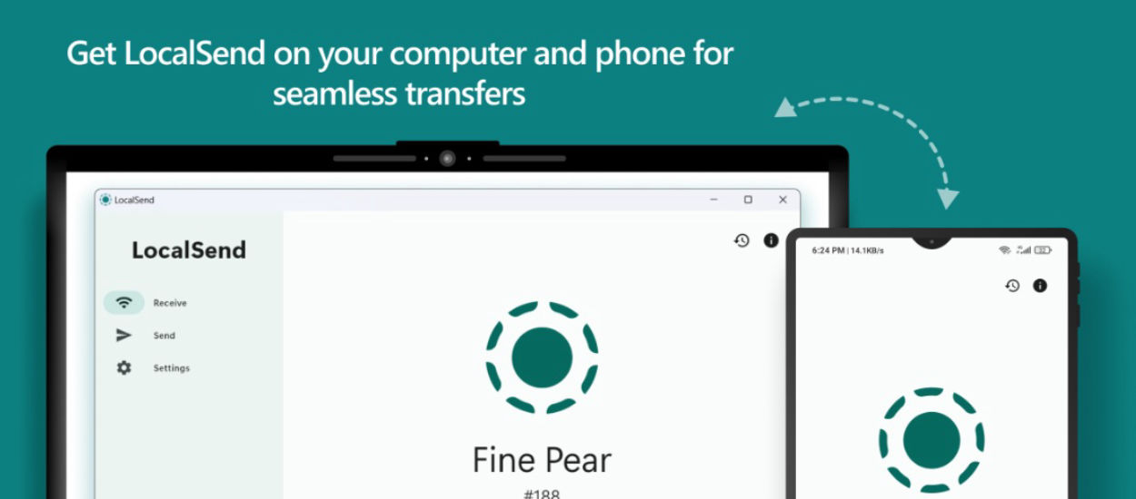 Ta darmowa aplikacja zastępuje AirDropa. Działa z iOS, macOS, Androidem i Windowsem!