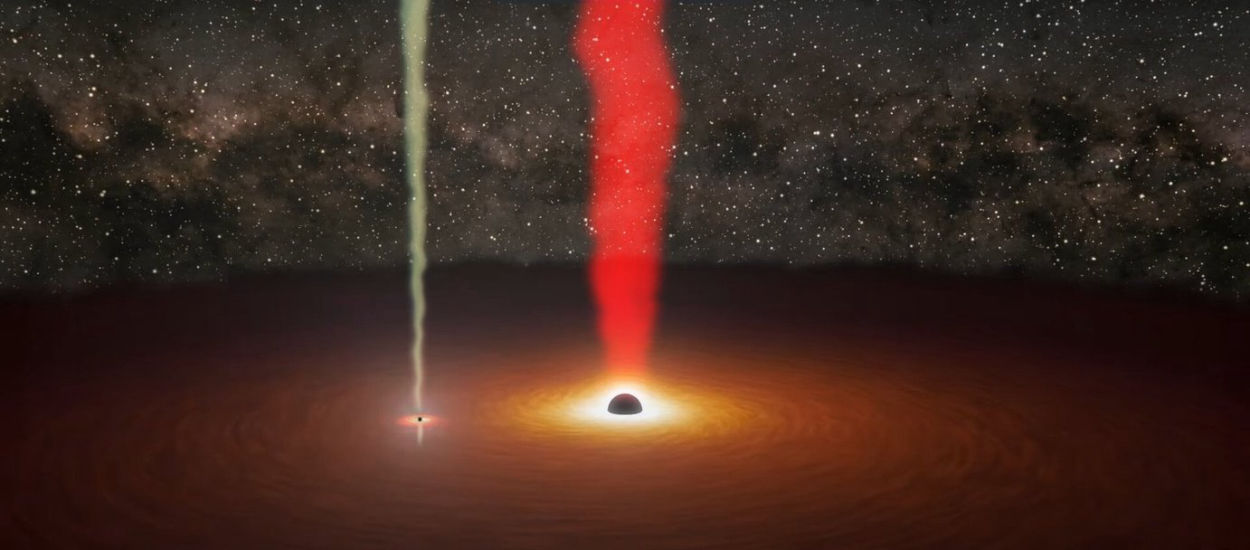 Astronomowie w szoku. Tak odkryli dwie supermasywne czarne dziury