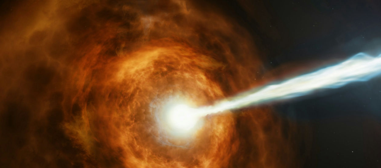 Najdalszy taki błysk we Wszechświecie – astronomowie cofają się 12 mld lat